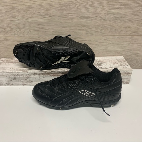 REEBOK RB209 KTS18-77800 MID METAL STEEL AND PLASTIC BASEBALL CLEATS NEW MENS 11 - Picture 6 of 7